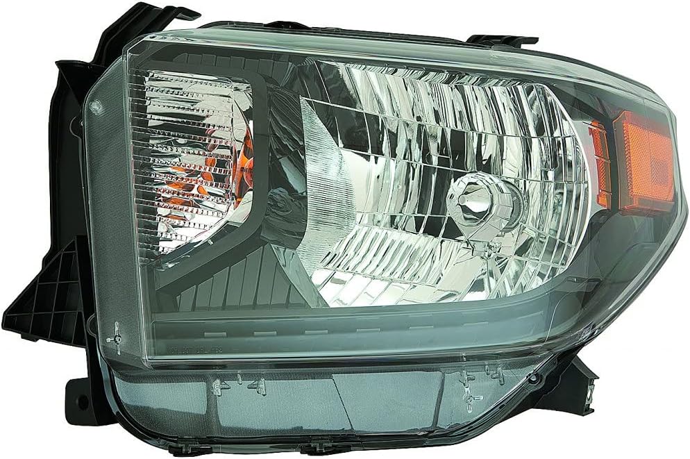 For Toyota Tundra Headlight Assembly 2015 2016 2017 Pair Driver and Passenger Side w/Bulbs For TO2502235 TO2503235
