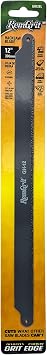 Disston E0406160 Remgrit Carbide Grit Hack Saw Blades, Medium Grit, 12 x 3/4 x .025-Inch