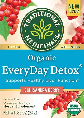 Traditional Medicinal's Everyday Detox Herb Tea ( 6x16 BAG)