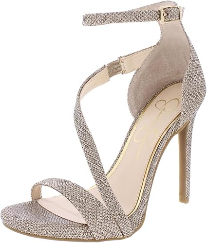 Jessica Simpson Correa de tobillo Rayli de tacón alto para mujer