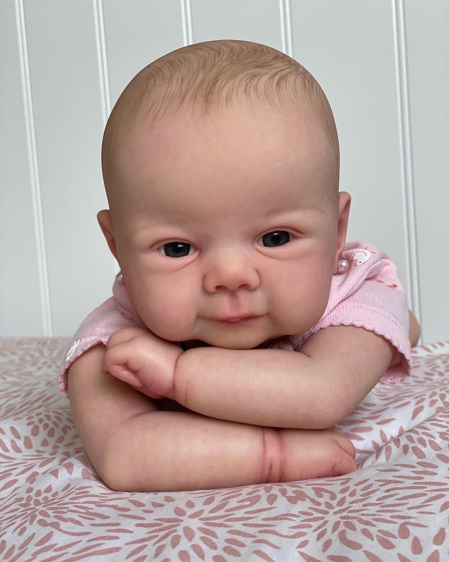MAIHAO Bambole Reborn Femmina Realistiche Bambola Originali Reborn Sembra un vero Bambino Ragazza con gli occhi Aperti 20 pollici