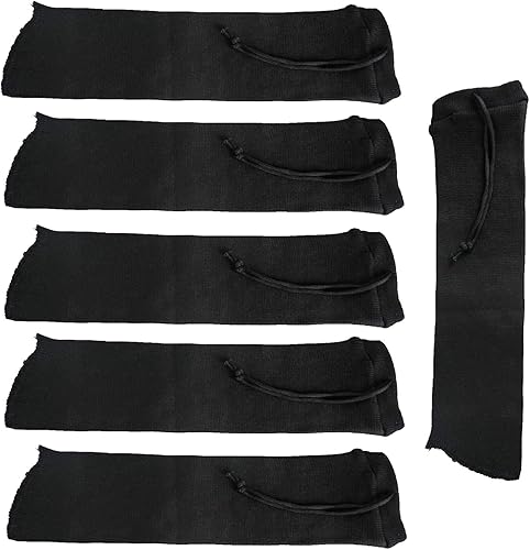 Vista 43 de GUGULUZA Calcetines extra gruesos para pistolas, calcetín de pistola para pistola, paquete de 4/5/6 fundas de pistola tratadas de silicona de punto