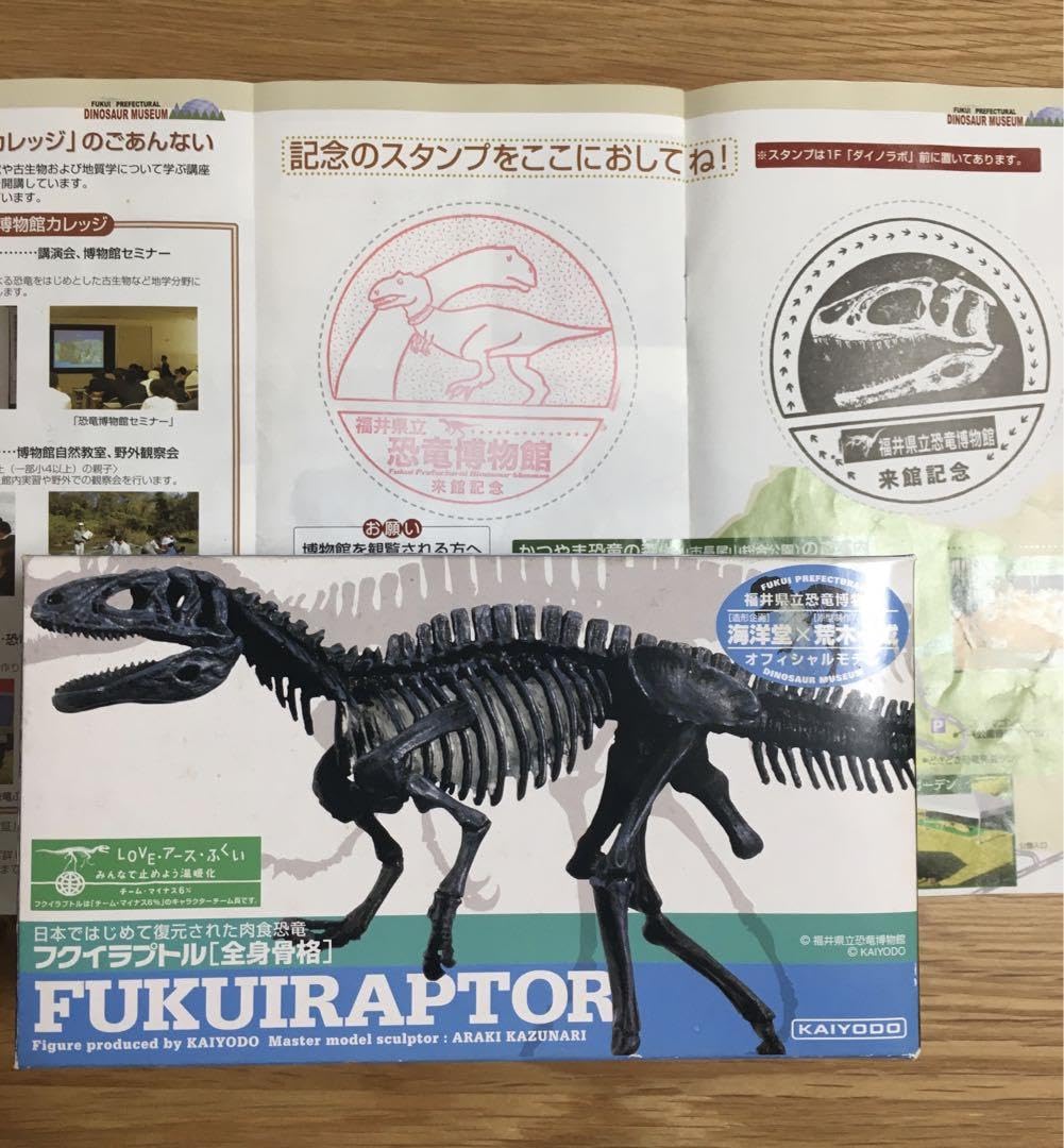 Amazon.co.jp: Kaiyodo Fukuiraptor Full Body Skeleton Figure