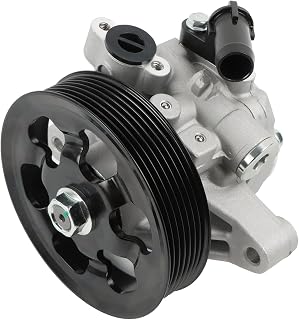 DaysyoreAutoParts Power Steering Pump 21-5456 w/ Pulley for 2006-2011 Honda Civic 1.8L - OE-Quality Replacement