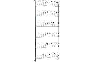 Neu Home Organize It All Over-the-Door 18-Pair Hanging Wire Shoe Rack