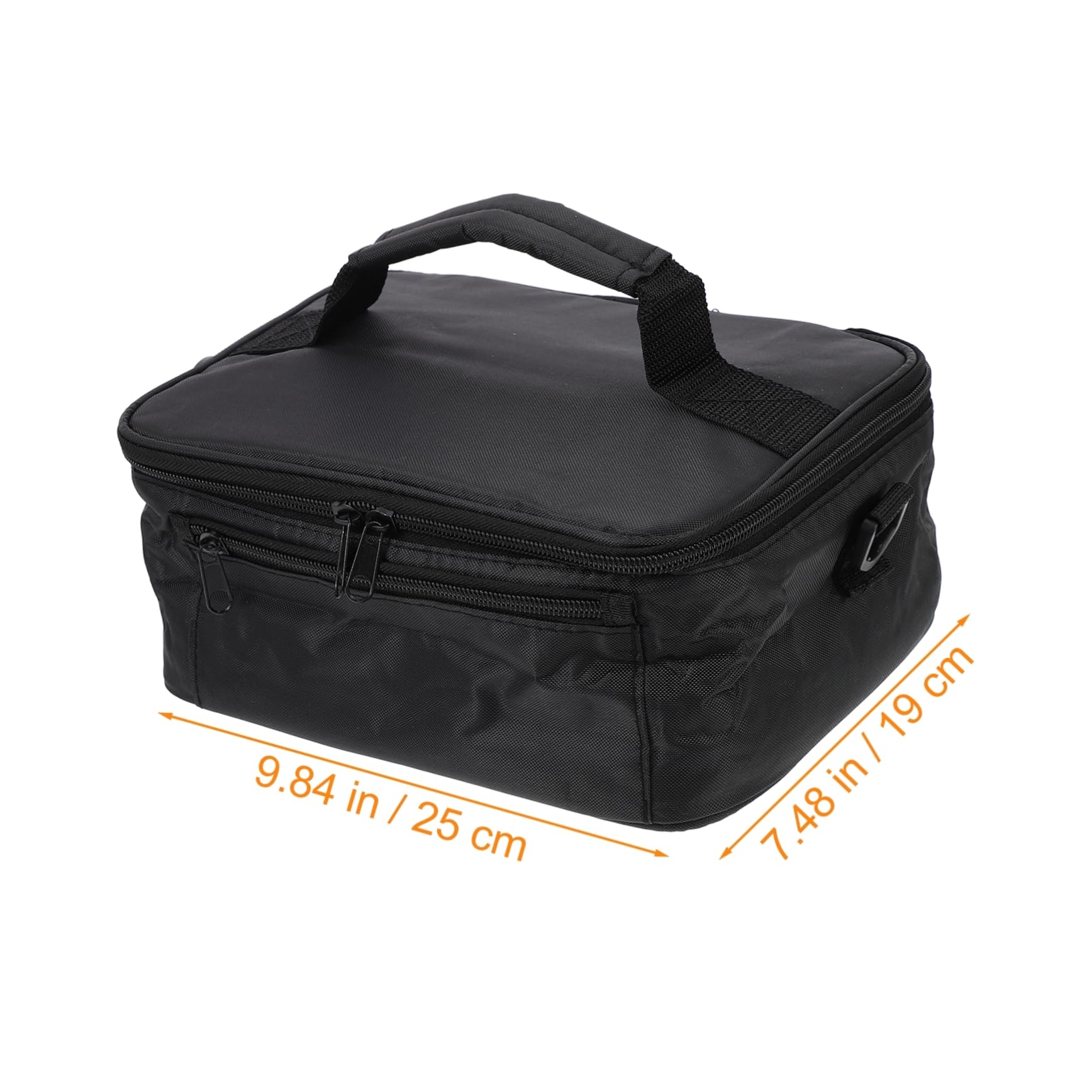VALICLUD Bolsa de Almuerzo Aislante 12v Calentador para Automóvil, Bolsa Termica Portátil para Comida y Leche, Lunch Bag Compacta para Viaje y Oficina