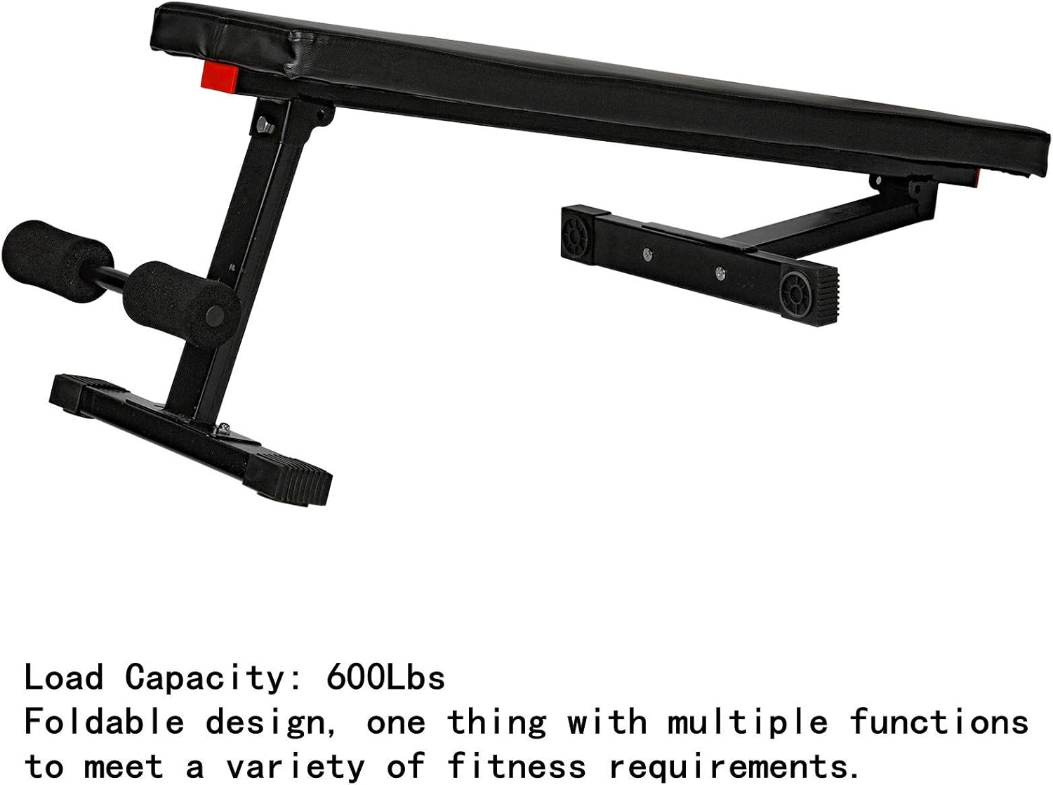 Weight Bench Utility Workout Exercise Training Equipment for Fitness,Capacity 600lb Workout : Sports & Outdoors