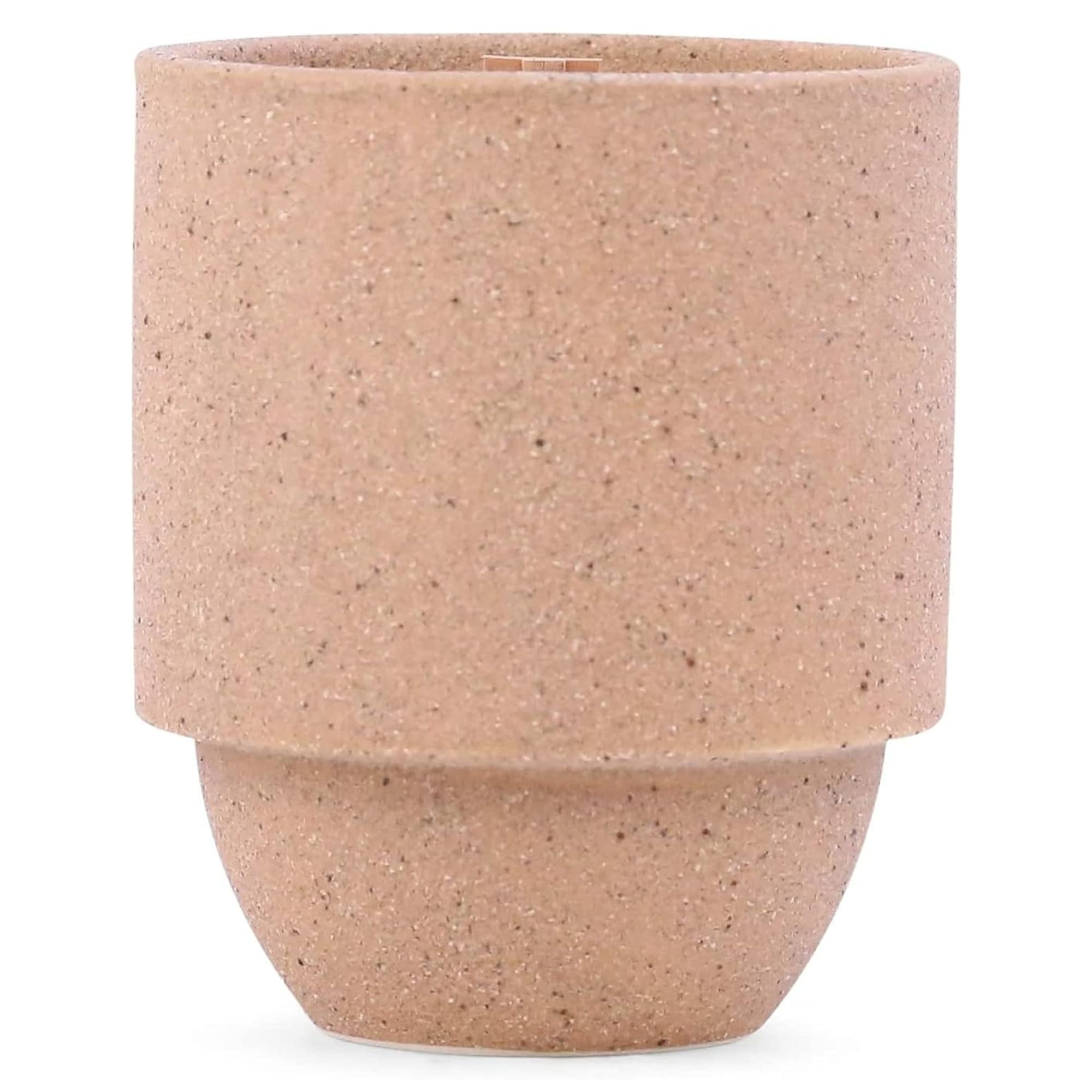 Parks, Yellowstone Scented Candle in Reusable Ceramic Jar with Crackling Wood Wick, Soy Candle with Approx. 77 Hour Burn Time, Decorative Gift Candles for Home, Sagebrush & Fir Scent, 11 oz