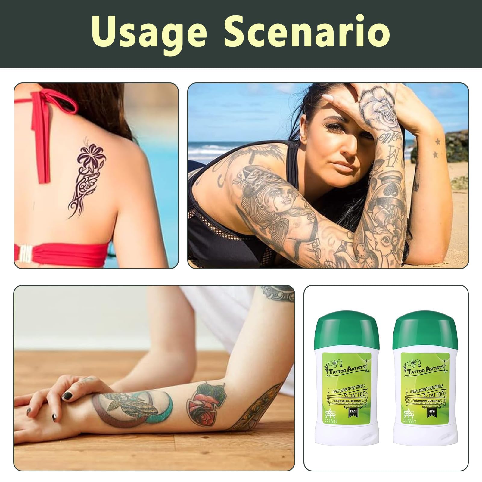 2 Piezas Crema de Transferencia de Tatuaje, Tattoo Transfer Cream Gel 51g, Ideal para Tatuajes Temporales, Crema de Transferencia para Plantillas, Tatuaje Semi-Permanente y Suministros de Body Art