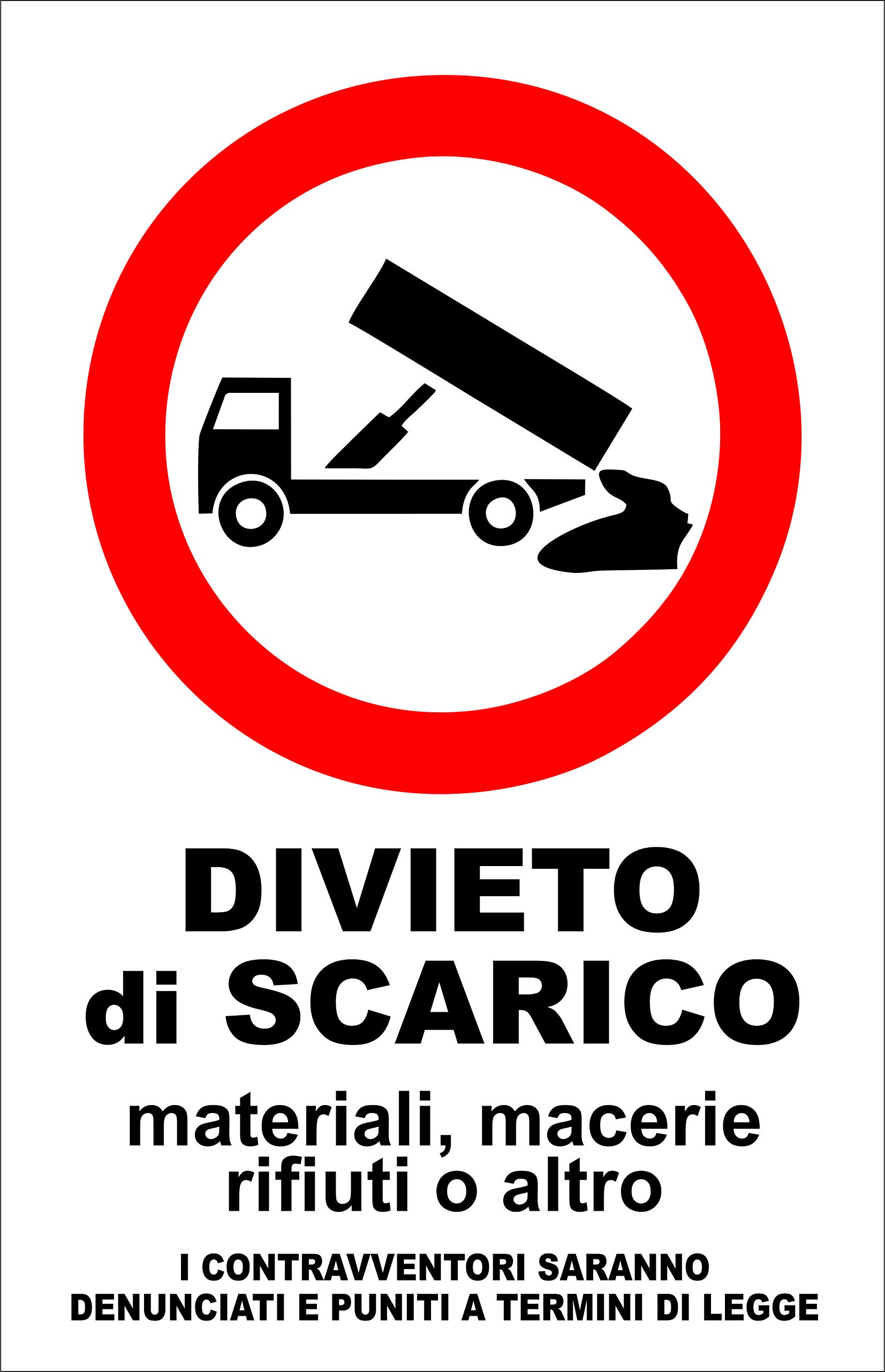 4 Adesivi VIETATO FUMARE Grandi formato cm 15x21 | No Smoking - No
