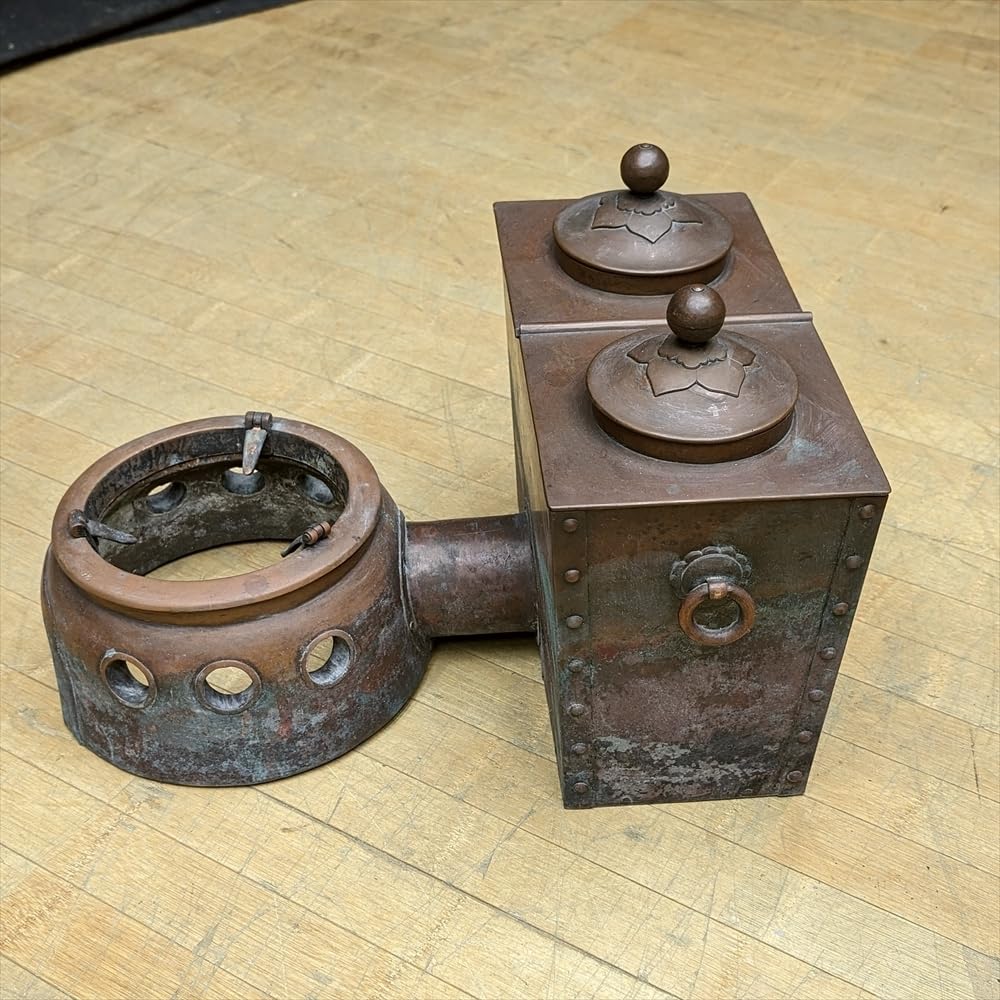 ☆レトロ☆ 燗銅壺 酒燗器 囲炉裏 野燗炉 古道具 火鉢 道具