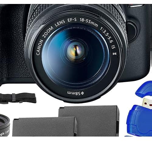 Amazon.com : Canon EOS Rebel T7 DSLR Camera Bundle with Canon EF-S