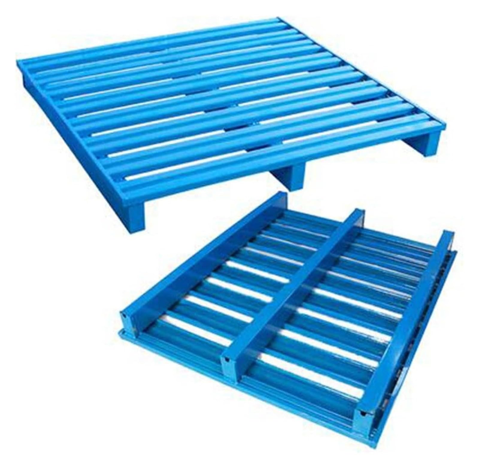 Carretilla Elevadora De Acero Paletas De Hierro, Estanterías De Almacenamiento De Alta Resistencia Paletas De Hierro Almacén Logístico Columpio Paleta De Metal Paletas(1x1m)