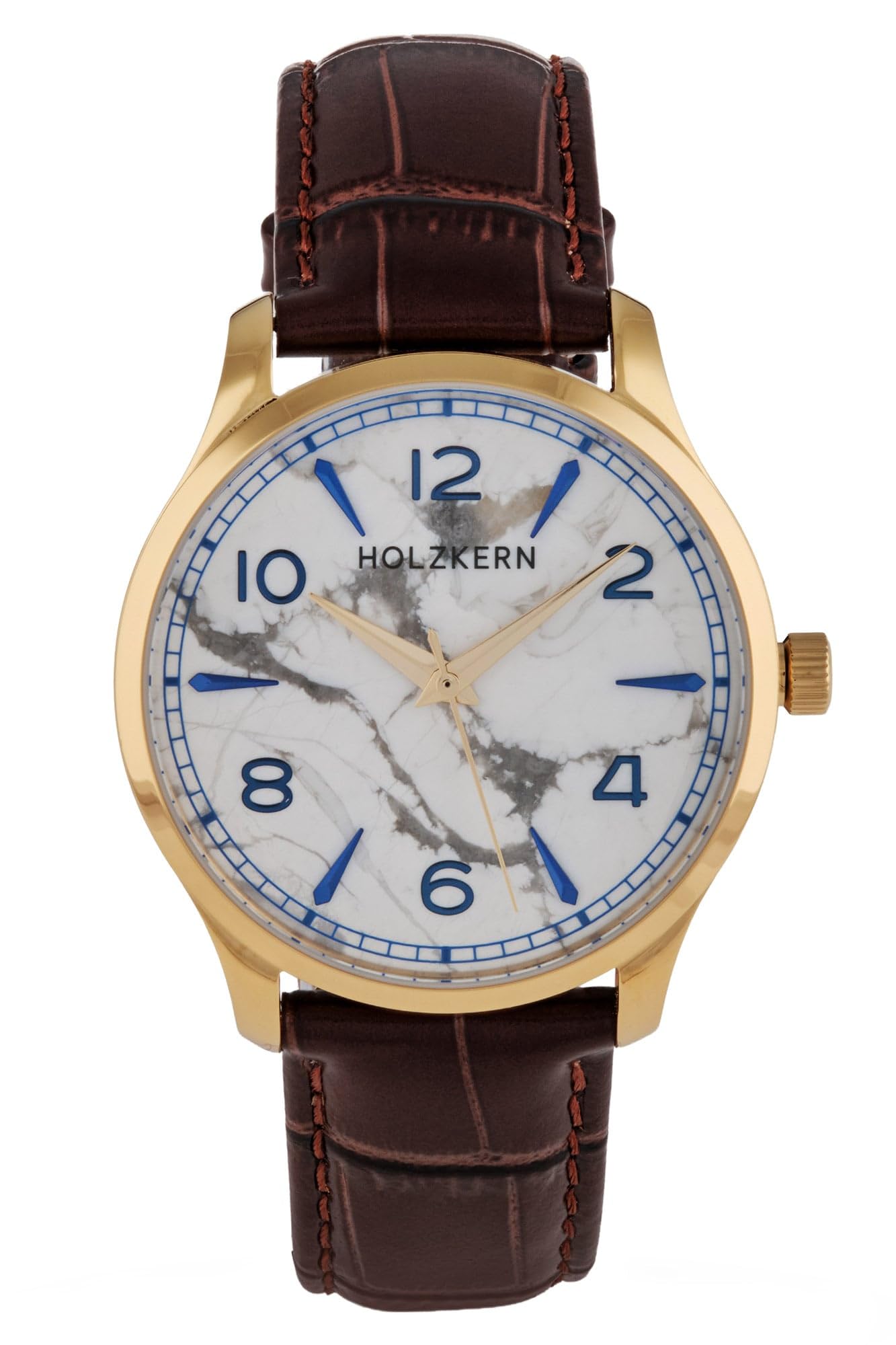 HOLZKERN Herrenuhr Primetime Howlith/Goldfarben 9010631023751