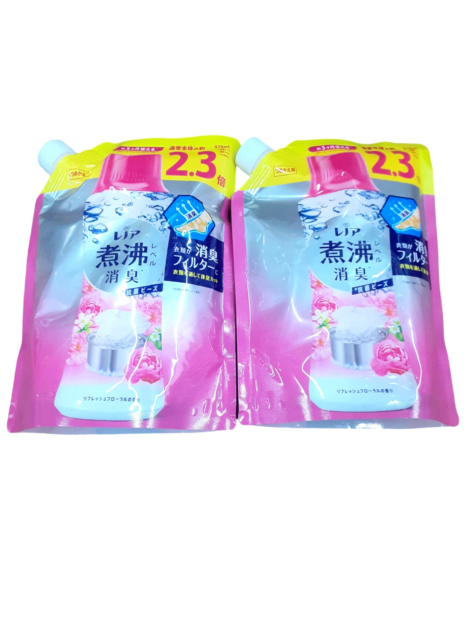 Amazon | 【P&G】レノア 煮沸レベル 消臭抗菌ビーズ リフレッシュ 