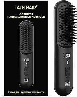 Sponsored Ad - Tash Hair Glide
                                Cordless Hair Straightening Brush |
                                Naturally Straight, Shiny &
                                Frizz-Free Look | 5 Heat Se...
