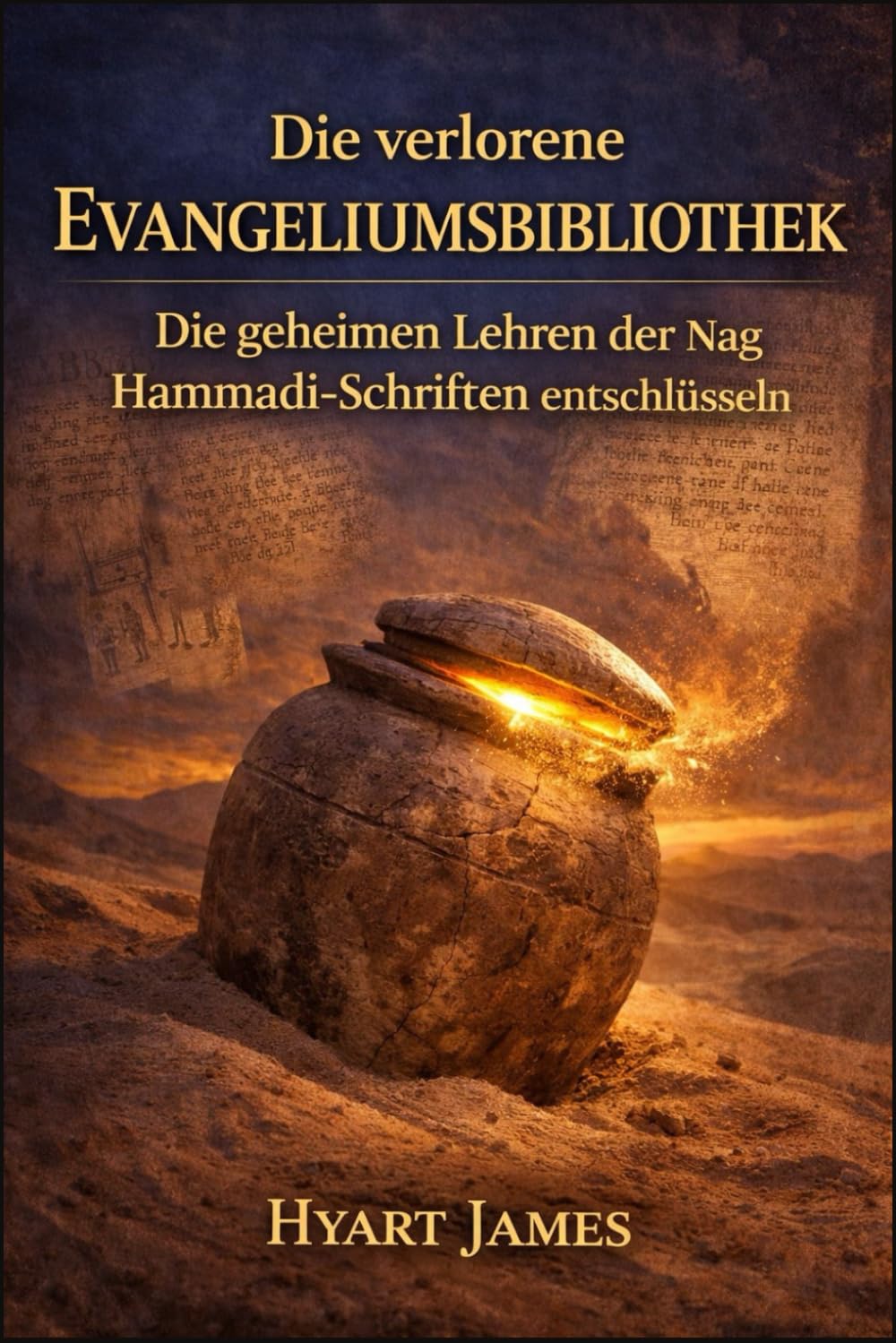 Die verlorene Evangeliumsbibliothek: Die geheimen Lehren der Nag Hammadi-Schriften entschlüsseln (The Forbidden Nag Hammadi Library: Emphasizes secrecy and the rediscovery of hidden texts.)