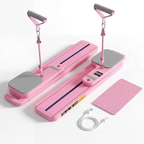 Reformador de pilates portátil | Tablero de pilates 6-1 en casa | Entrenador de cuerpo completo en casa | Escultor de núcleo y glúteos |