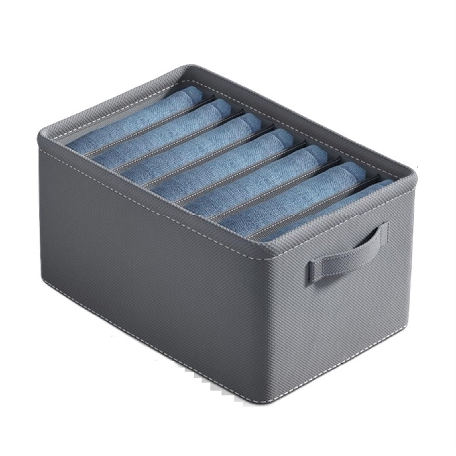 Eines A Sock Nd Underwear Storage Household Compartment Storage Box, Foldable Clothing Storage Box, Wardrobe Drawer Type Stackable Storage Box Sock Storage(A)