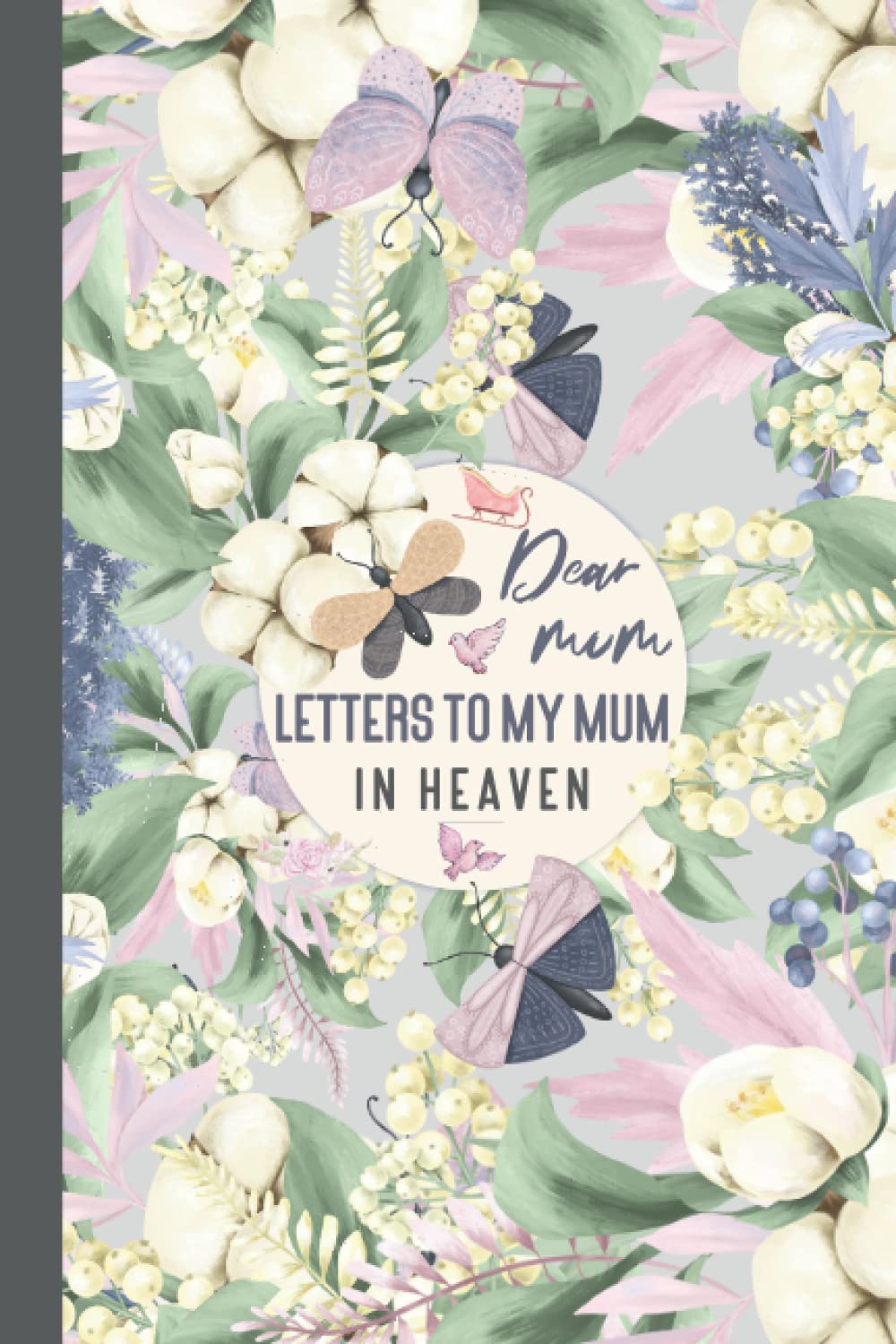 Letters to my mum in heaven: Grieving the Loss and Death of a Mother _ Grief Loss Journal In Loving Memory of Your Mum _ A lovely grief journal to heal and process the death of a mother.