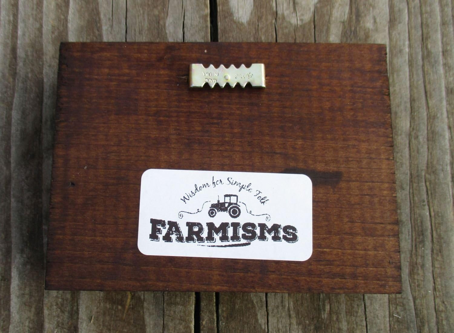 Farmisms 4x3 Inspirational Wooden Rustic Country Signs for Country Farm Living -Some Call It The Middle of Nowhere I Call It The Center of My World image 3