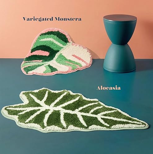 Miniatura 3 de DyeFury Sunrise - Tapetes de baño bohemios, bonita alfombra de baño de medio círculo, coloridas alfombras de baño para el sol, decoración de baño