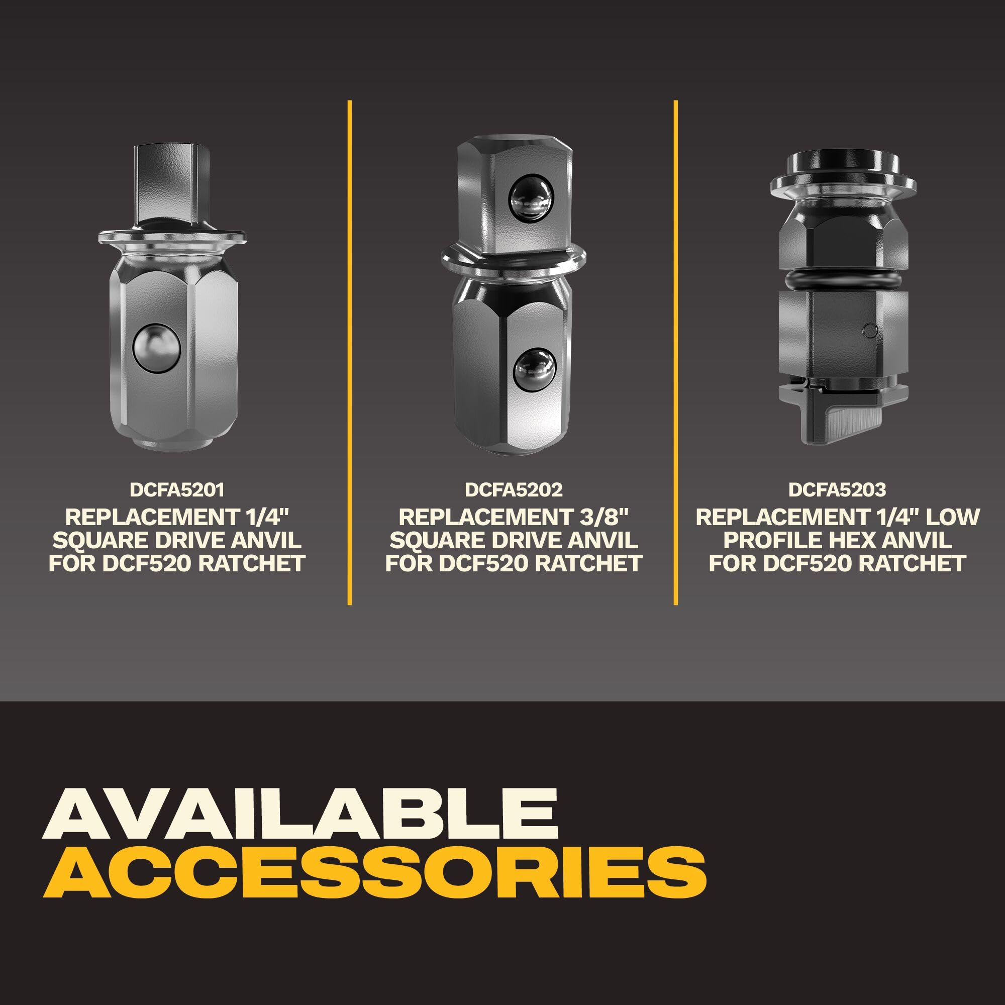 DEWALT 20V Brushless Ratchet - High Torque & Speed -4