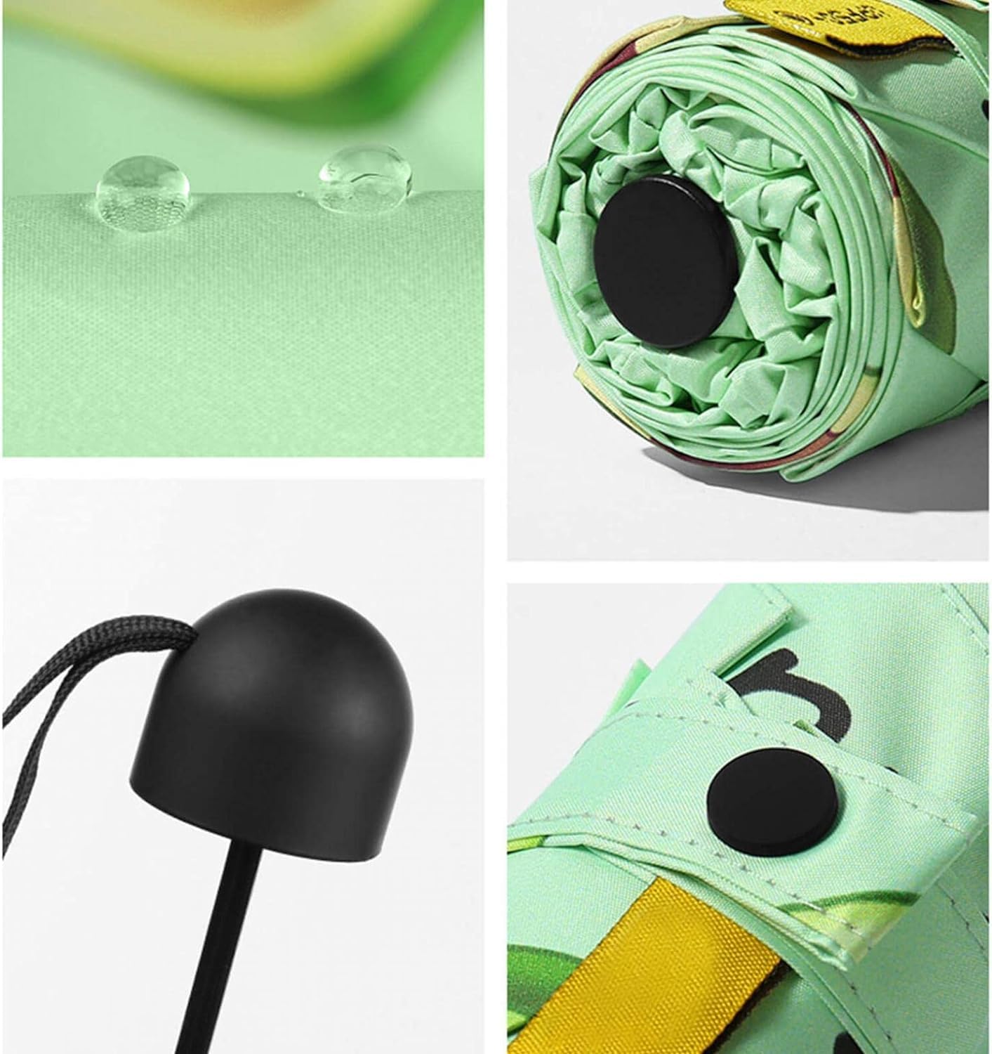 Mini parasol podróżny Kompaktowy, parasol automatyczny otwierany i zamykany automatycznie, parasol przeciwsłoneczny z ochroną UV do chodzenia, wiatroszczelny parasol na deszcz lub śnieg, mały, lekki p