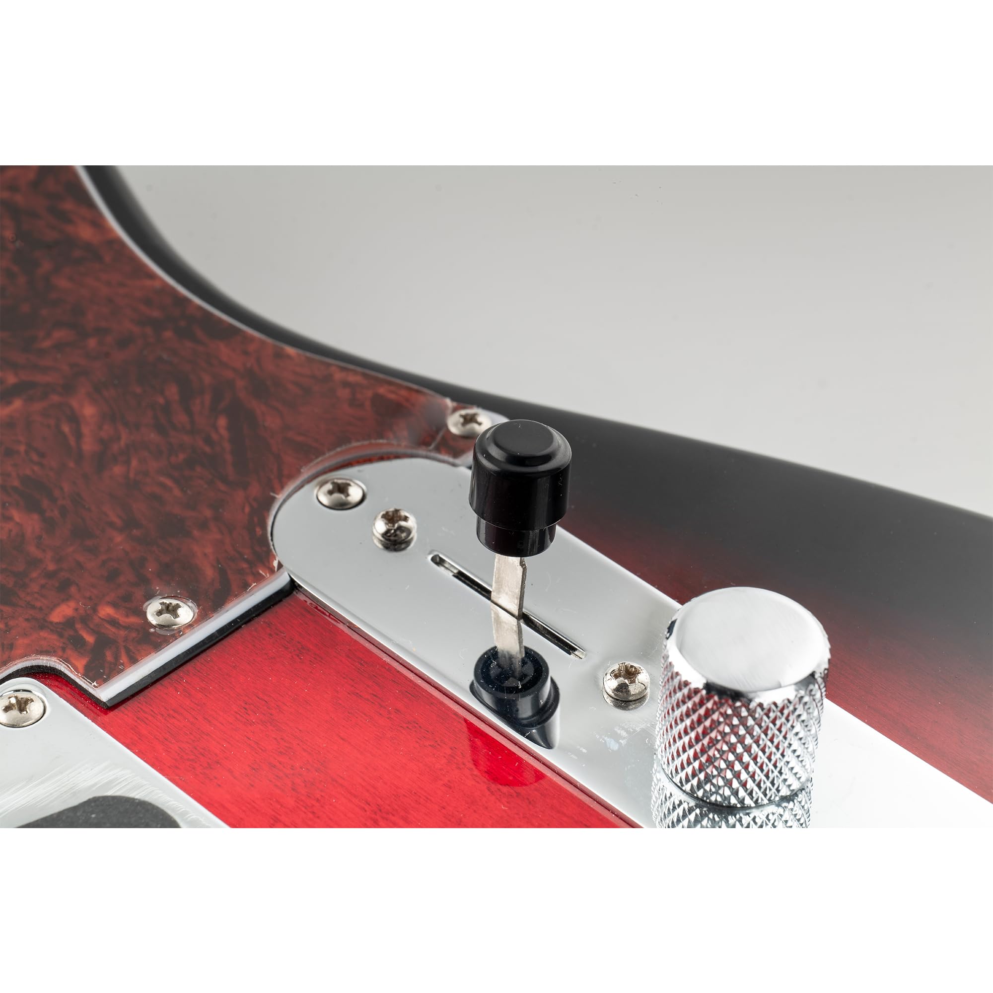 Musiclily Pro - Embouts Bouton Sélecteur 3 Positions Pour Guitare Telecaster - Métrique - Noir (2 Pièces)