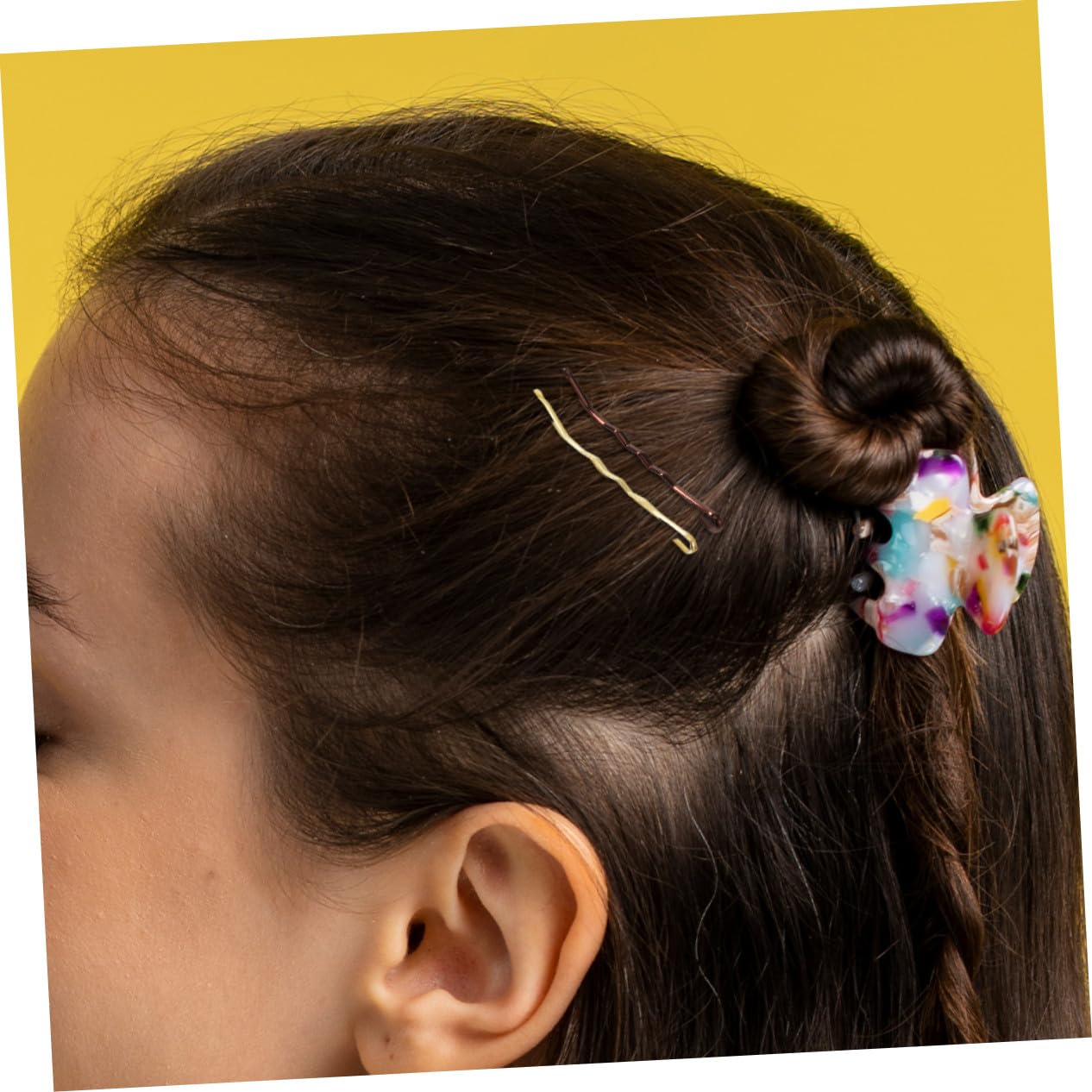 900 Haarklammern Wellenförmige Haarnadeln für Frauen Mädchen und Fester Griff Sanft zum Haar Vielseitig für Updos und Styling Inklusive Aufbewahrungsbox Haarstyling Zubehör