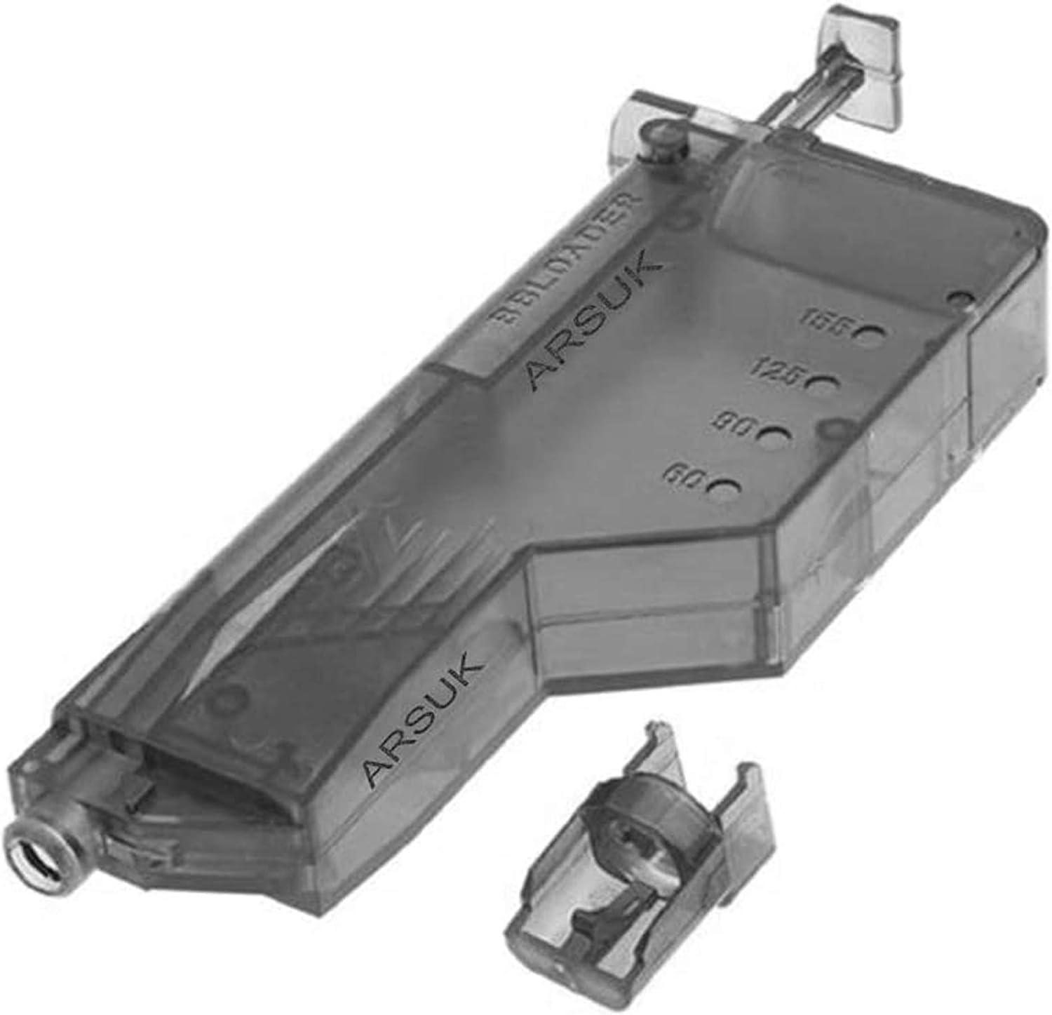 ARSUK Airsoft Speed Loader with Adapter for 6mm bb Pellets, Paintball