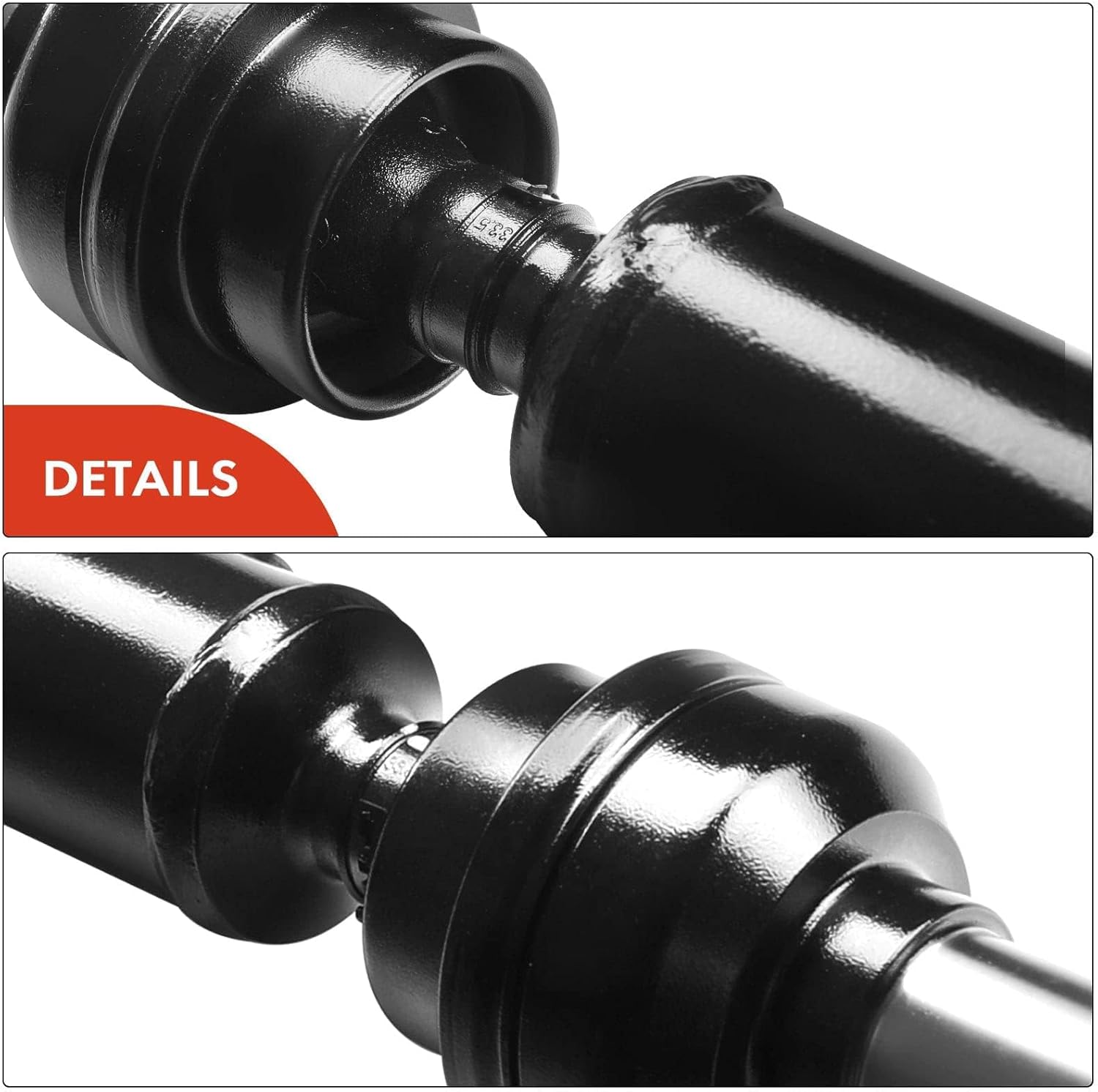 A-Premium Front Complete Drive Shaft Prop Shaft Driveshaft Assembly Compatible with Dodge Ram 1500 2002 2003 2004 4.7L 5.7L, Manual Transmission 4WD, Replace# 52105993AB, 52105993AA