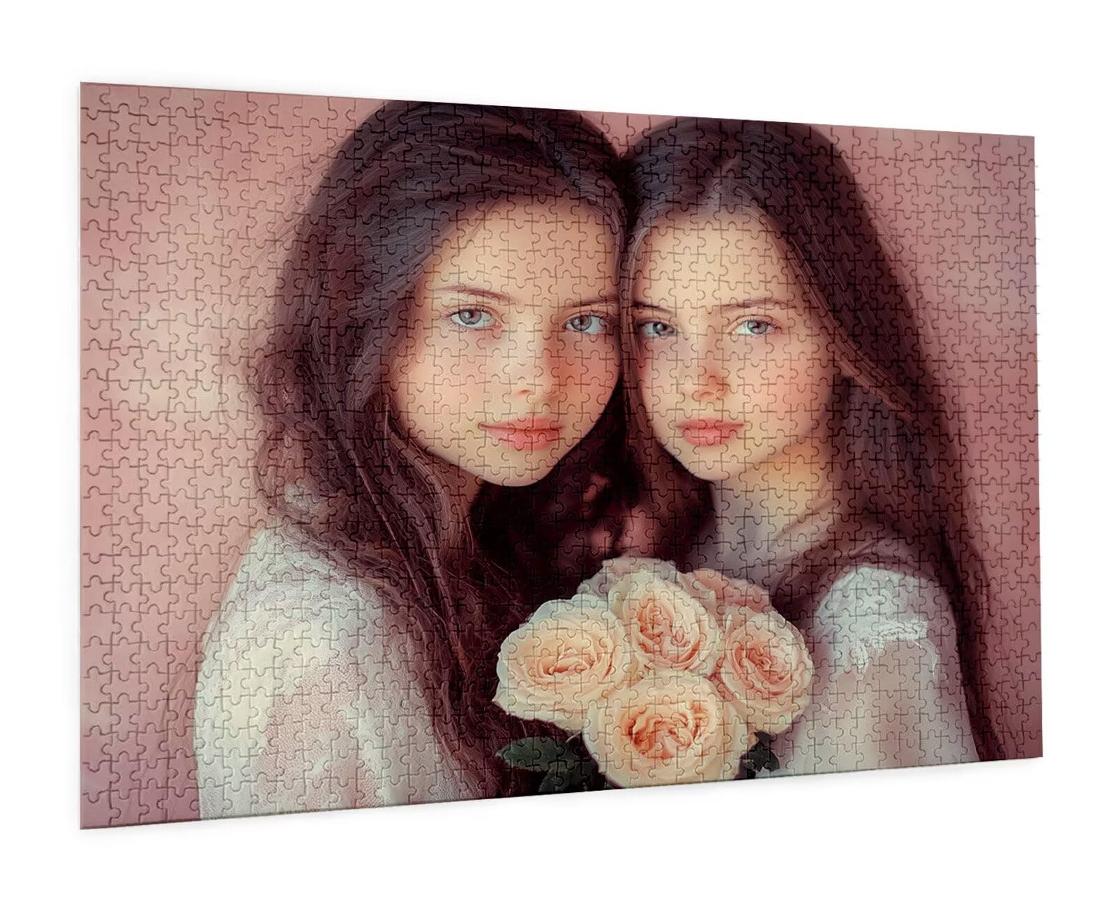 Spersonalizowana łamigłówka ze zdjęciem 1000 1500 2000 3000 4000 5000 sztuk Drewniane Puzzle Spersonalizowane z Twoim Obrazem Oryginalny prezent, z tekstem Rodzina, Zwierzęta, Urodziny, Boże