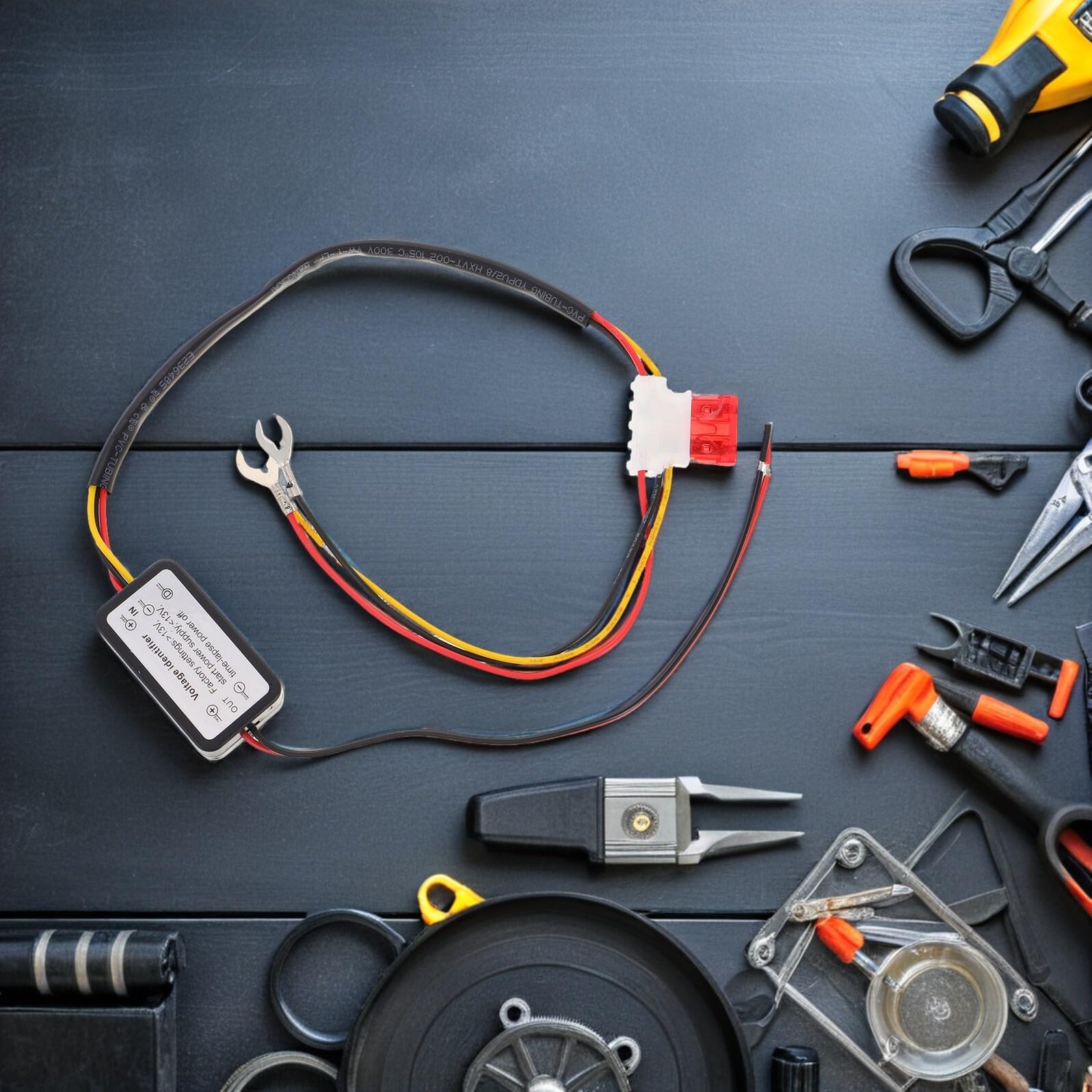 Cabilock 2 Szt. Szt Timer Do Świateł Do Jazdy Dziennej Drl z Inteligentnym Opóźnieniem Wyłączania Moduł Sterujący Światłami Samochodowymi dla Bezpiecznej i Płynnej Kontroli Oświetlenia Auta