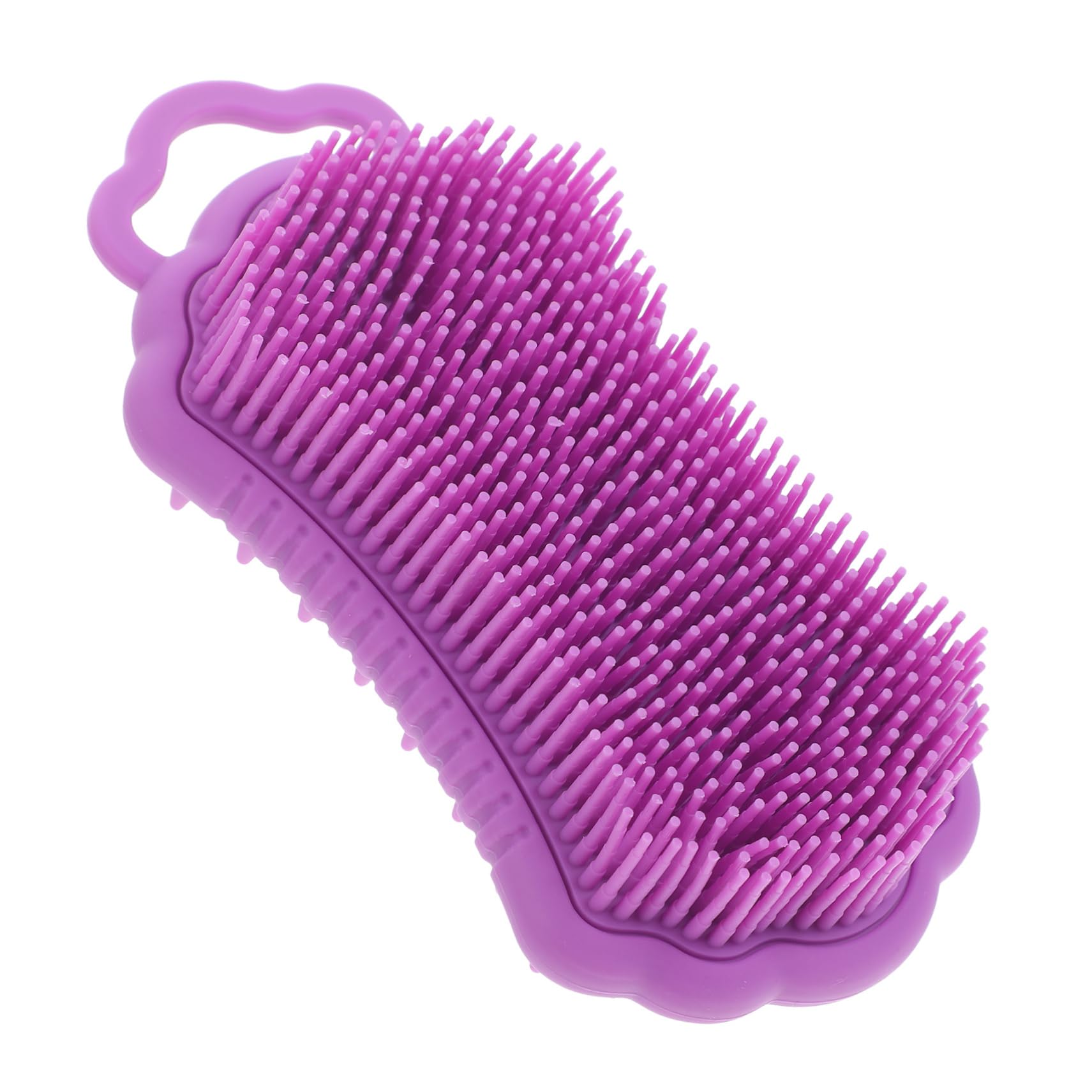 VALICLUD 4 Stück Silikon Kopfhaut Massagebürste Ergonomische Duschbürste für Haarwäsche und Körperpflege Sanfte Exfoliation und Massage für Entspannende