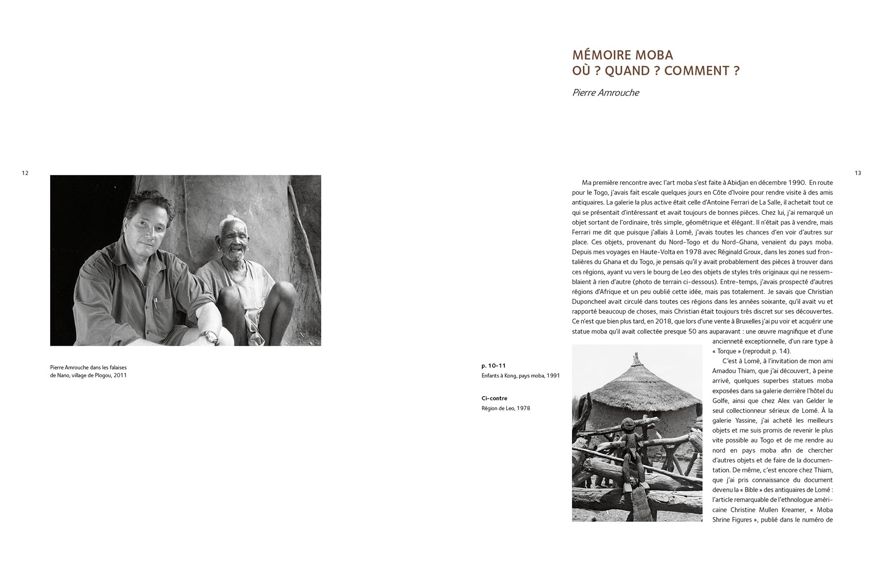 Pierre Amrouche. Mémoire Moba. Ediz. a colori
