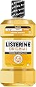 Listerine Original Intense Antiseptic Oral Care Mouthwash to Kill 99.9% of Germs That Cause Bad Breath, Plaque and Gingivitis, ADA-Accepted Mouthwash, Intense Original Flavored Oral Rinse, 1 L