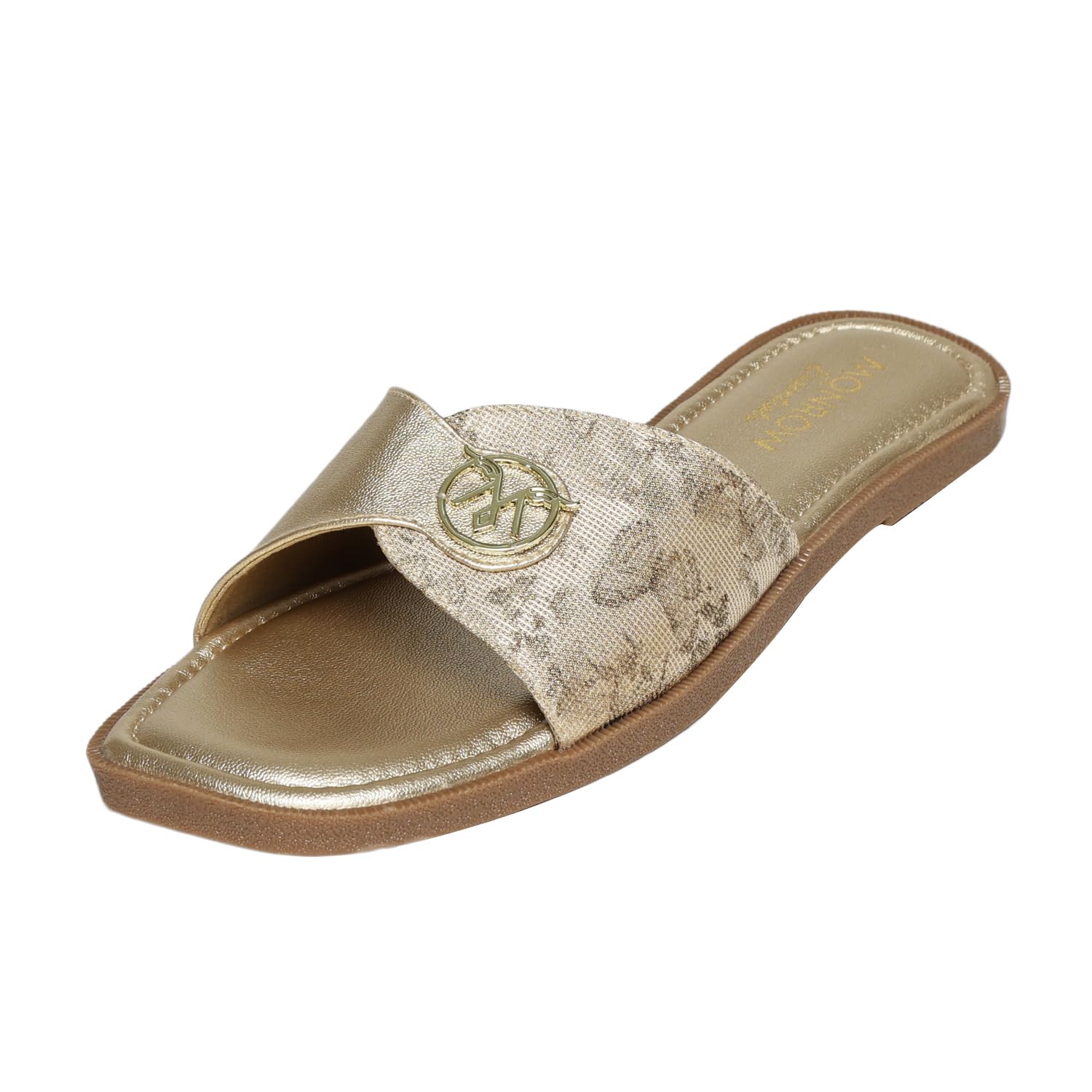 monrow Fancy and Stylish Trendy and Lightweight Casual Regularwear Vegan Wedge Heels for Women and Girls-picture-22