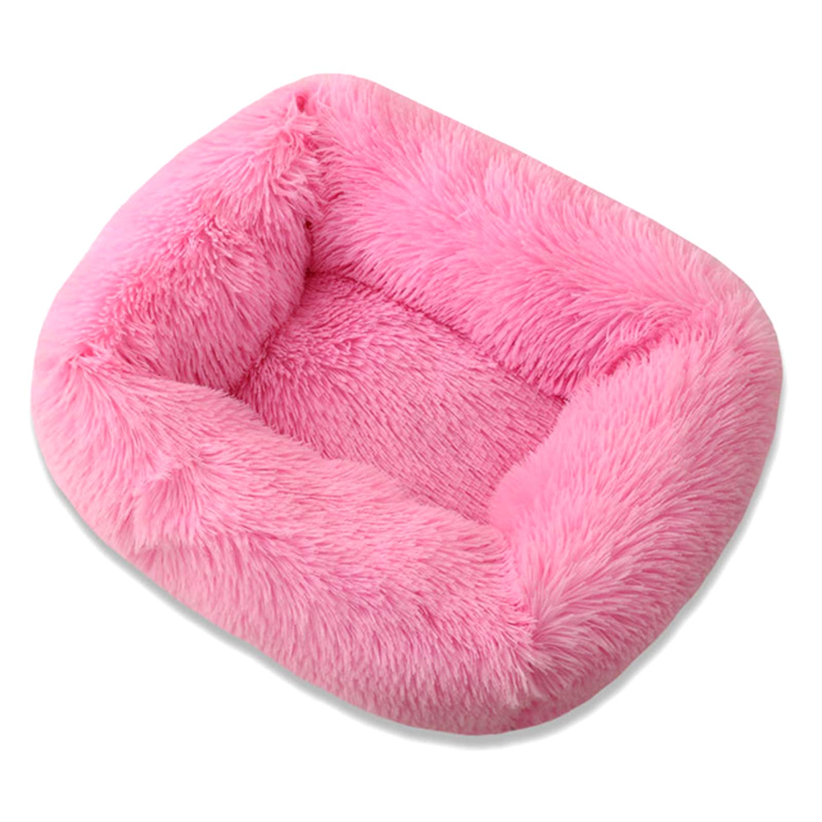 pawstrip Dog Bed, Soft Long Plush Winter Cat Bed