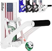 Vista 8 de Mckay Trituradora de latas de metal de 16 oz. y 12 oz. Automática para reciclaje, trituradora de latas de aluminio de servicio pesado para pared