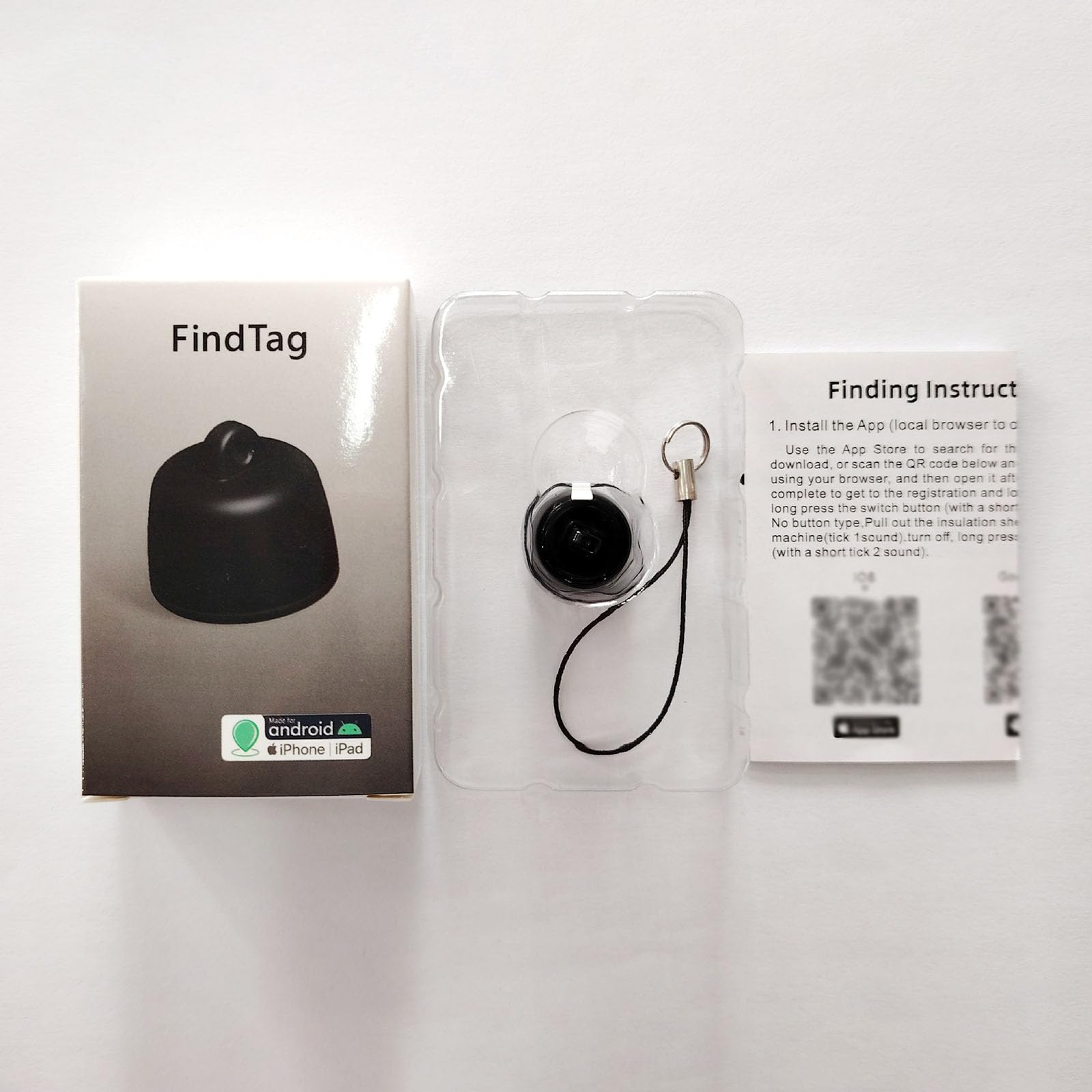 Mini Tracker per gatti e cuccioli di animali domestici, compatibile con iOS e Android, dispositivo di localizzazione in tutto il mondo, impermeabile IP67, adatto per ogni collare (5 pezzi)