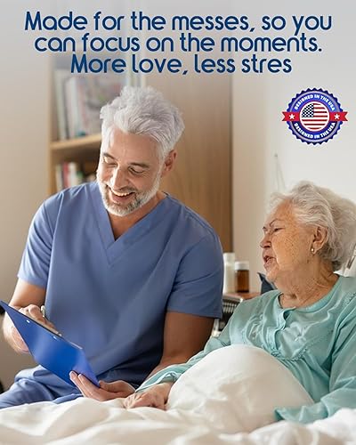 Miniatura 6 de Paquete de 2 almohadillas de cama lavables para adultos, impermeables, con 8 asas reforzadas, de secado rápido y reutilizables, protección contra