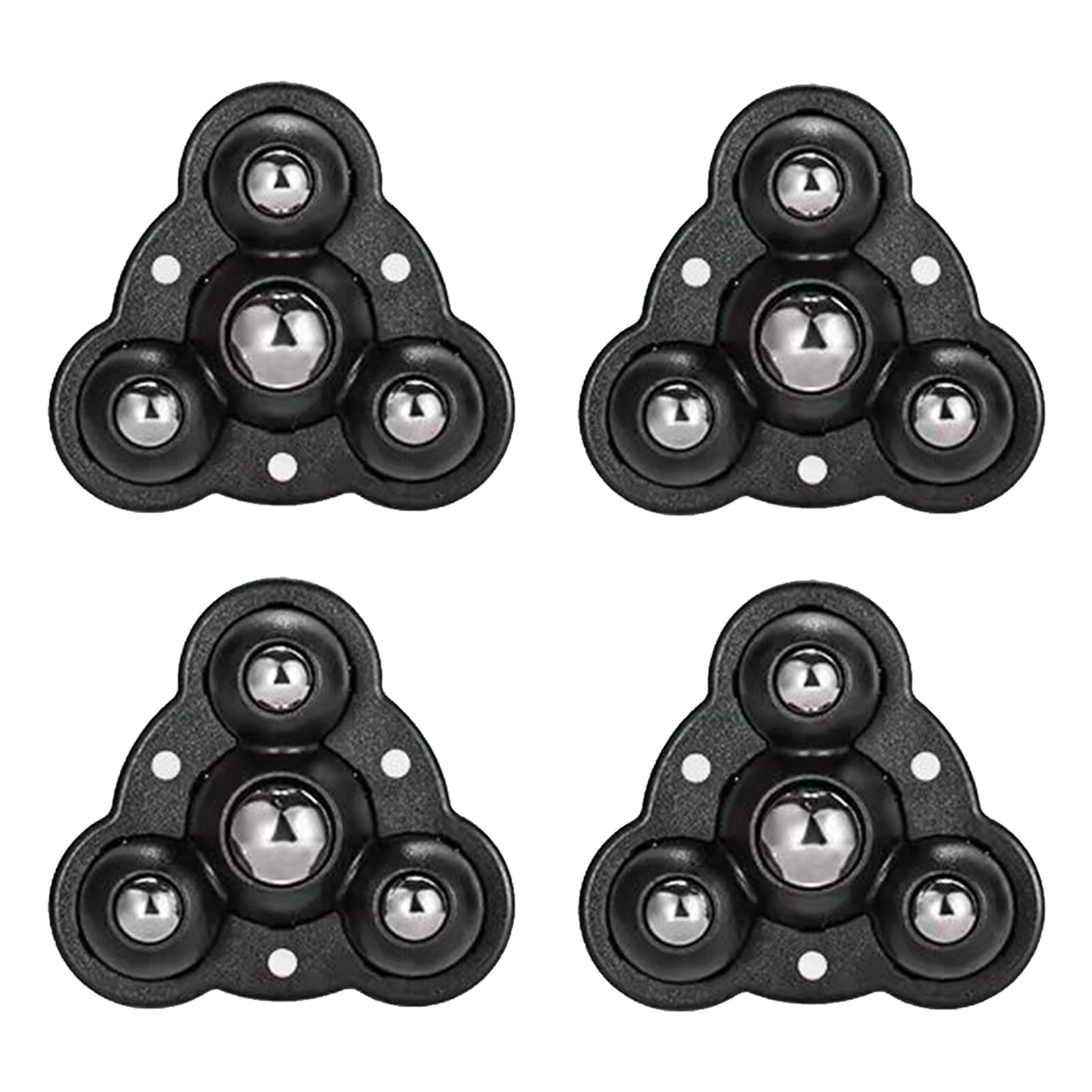 Household Mini Casters, 360° Casters, Furniture Casters, Paste Type Universal Wheel, Suitable for All Small Furniture, Luggage, Storage Shelves?4pack?