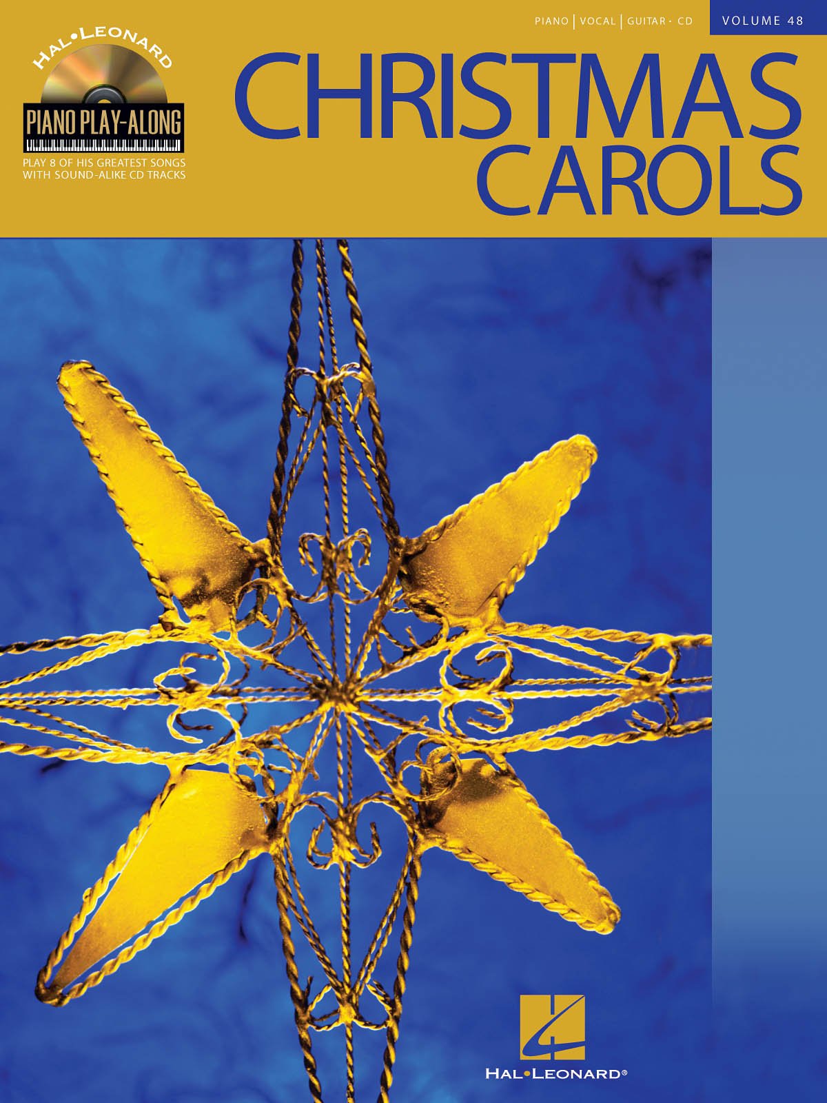 Piano Play-Along Volume 48: Christmas Carols (Hal Leonard Piano Play-along)