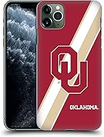 Vista 14 de Head Case Designs Funda rígida con licencia oficial de la Universidad de Oklahoma OU Banner compatible con Apple iPhone 11 Pro Max