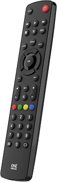 One For All Contour TV Universal Remote Control URC1210 – Ideal replacement for all types of TVs – Black & Amazon Basics High-Speed 4K, Ultra HD, HDMI 2.0 Cable - 3m / 10 Feet (Latest Standard)