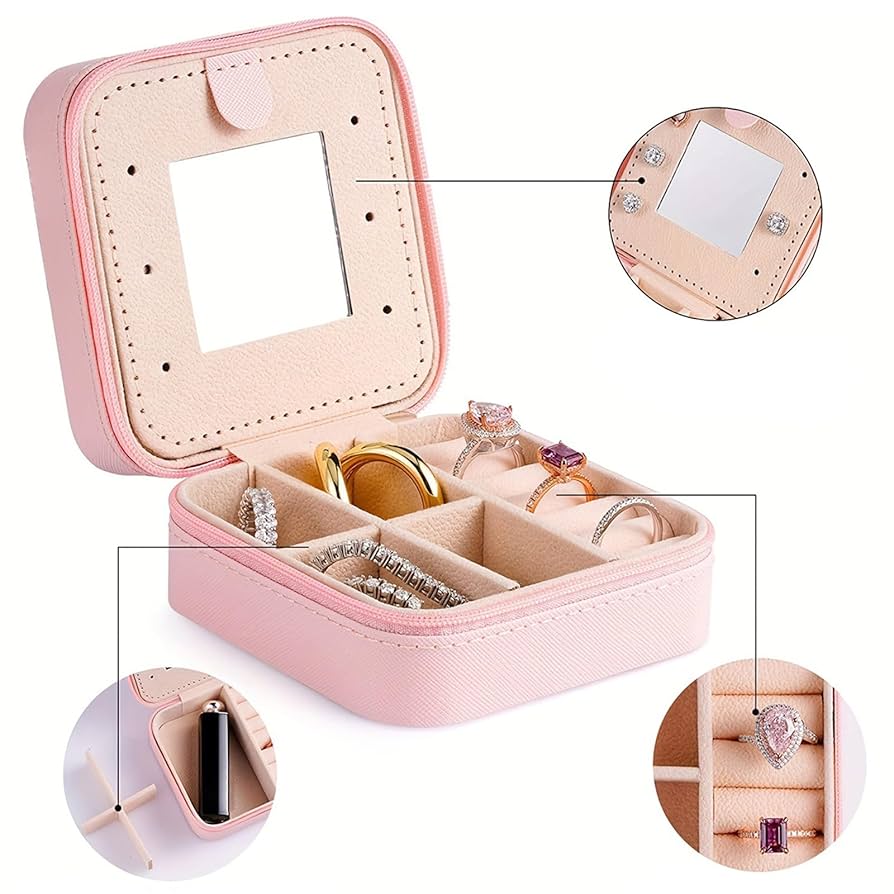 Amazon｜C h e r m y a a 1つ ジュエリーボックス ジュエリー