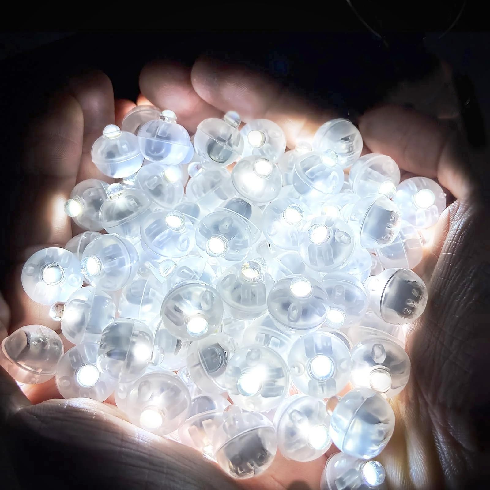 LED Balloon Lights,150 PCS,Mini White led lights,Party Decoration
