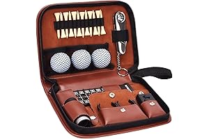 Unique Golf Gifts for Men and Women Coming in a Classy Leather Case