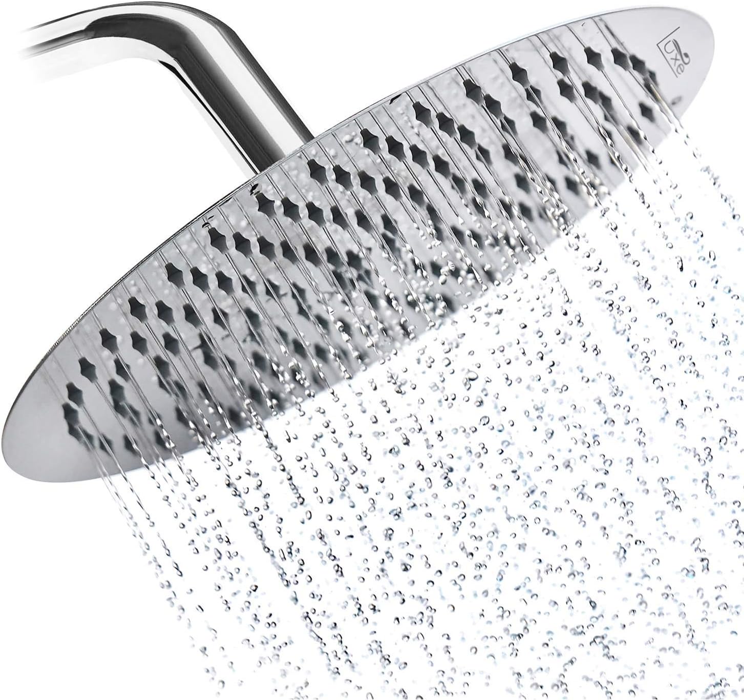 Drenky Rain Shower Head 12 Inch Fixed Round Rainfall Shower Heads